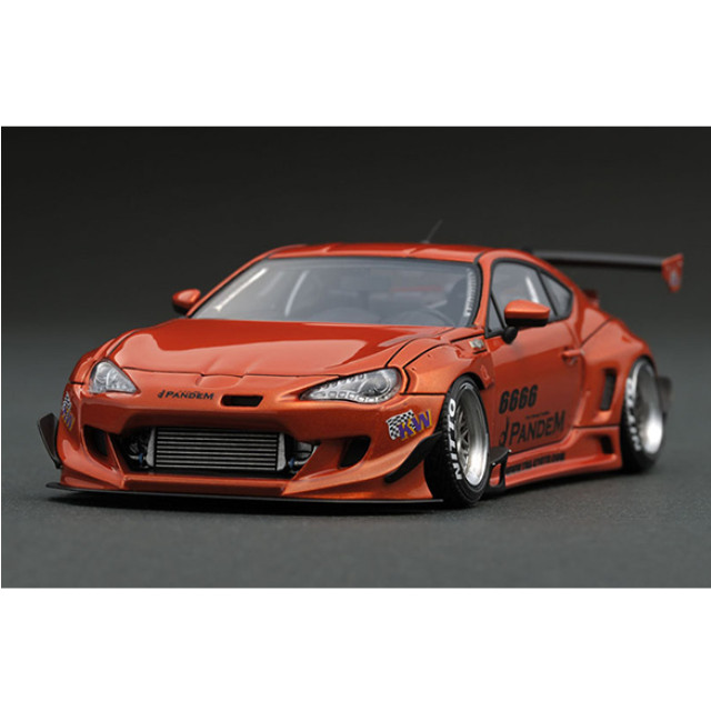 [MDL] 1/43 PANDEM TOYOTA 86 V3(オレンジ) 完成品 ミニカー(IG1167) ignition model(イグニッションモデル)