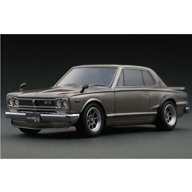 [MDL] 1/43 Nissan SKYLINE 2000 GT-R KPGC10(シルバー) 完成品 ミニカー(0008) ignition model(イグニッションモデル)