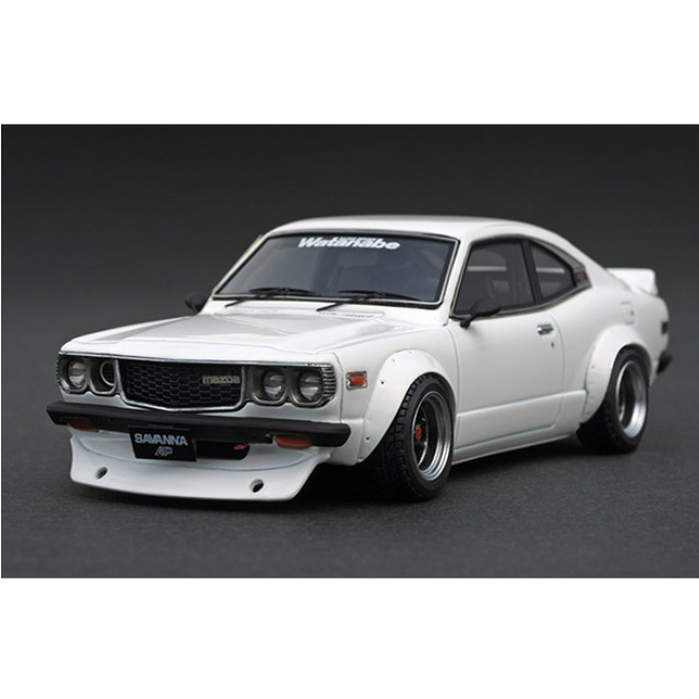[MDL] 1/43 Mazda Savanna S124A Semi Works(ホワイト) 完成品 ミニカー(IG1161) ignition model(イグニッションモデル)