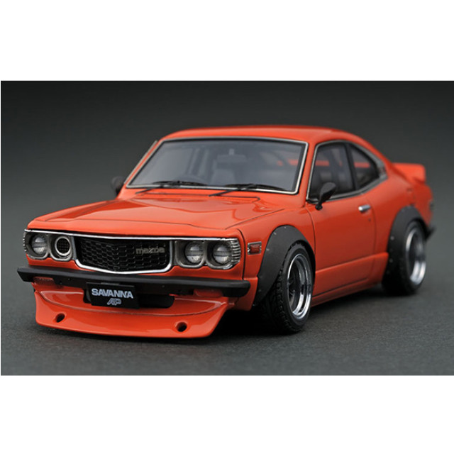 [MDL] 1/43 Mazda Savanna S124A Semi Works(オレンジ) 完成品 ミニカー(IG1162) ignition model(イグニッションモデル)