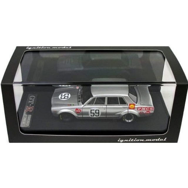 [MDL] 1/43 Nissan Skyline 2000 GT-R (PGC10) 1970 JAF Grand Prix #59 (シルバー) 完成品 ミニカー(IG0175) ignition model(イグニッションモデル)