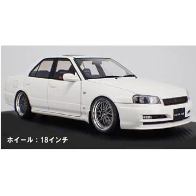 [MDL] 1/43 Nissan Skyline 25GT Turbo ER34(ホワイト) 完成品 ミニカー(IG1615) ignition model(イグニッションモデル)