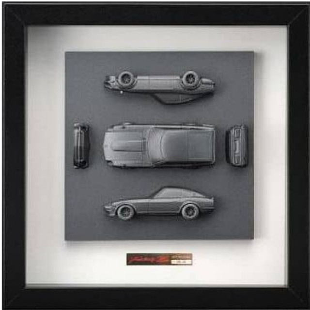 [MDL] Frame Art Black Nissan Fairlady Z S30 (ガンメタリック) 完成品 ミニカー(IG0902) ignition model(イグニッションモデル)