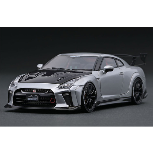 [MDL] 1/43 TOP SECRET GT-R R35(シルバー) 完成品 ミニカー(IG1539) ignition model(イグニッションモデル)