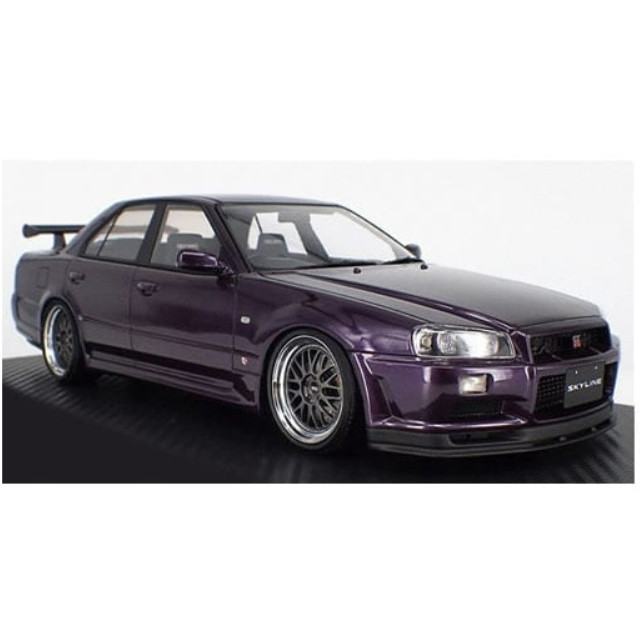 [MDL] 1/43 Nissan Skyline 25GT Turbo ER34(ミッドナイトパープル) 完成品 ミニカー(IG1619) ignition model(イグニッションモデル)