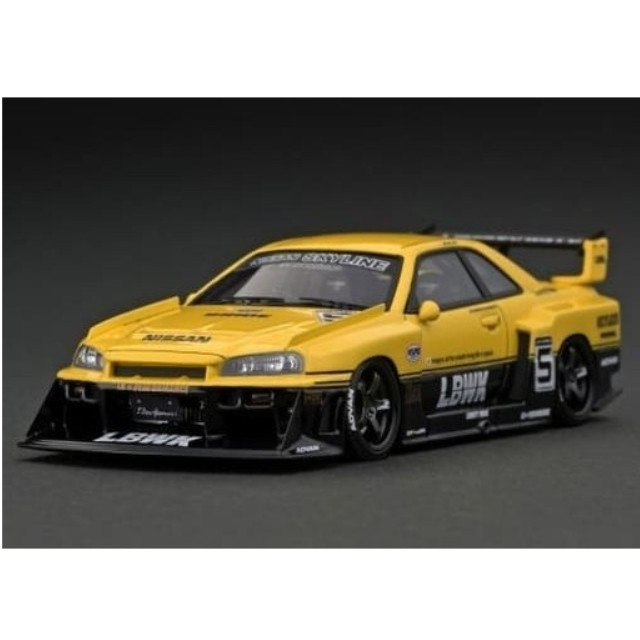 [MDL] 1/43 LB-ER34 Super Silhouette SKYLINE Yellow/Black 完成品 ミニカー(IG2849) ignition model(イグニッションモデル)