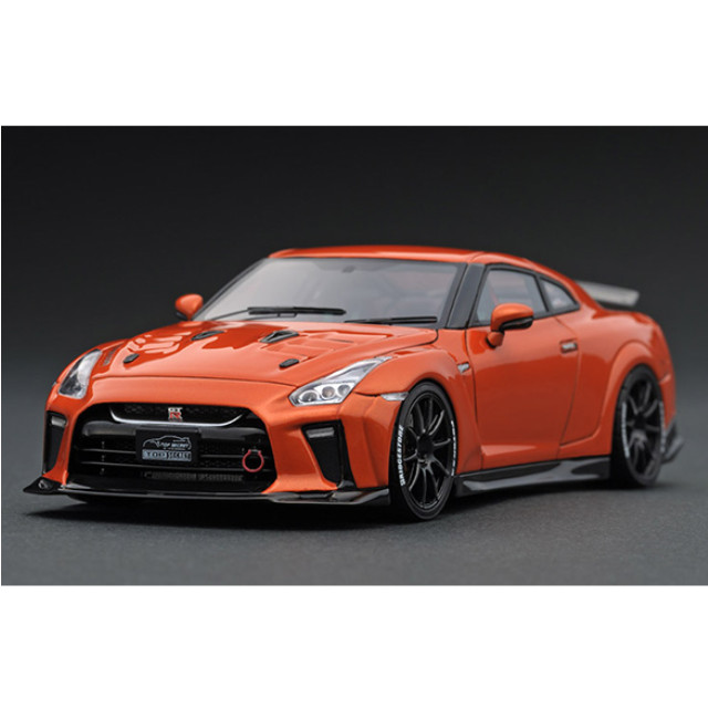 [MDL] 1/43 TOP SECRET GT-R R35(オレンジ) 完成品 ミニカー(IG1538) ignition model(イグニッションモデル)
