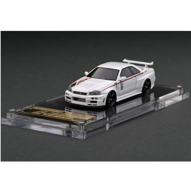 [MDL] 1/64 Nismo R34 GT-R R-tune(ホワイト) 完成品 ミニカー(IG2575) ignition model(イグニッションモデル)