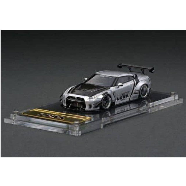 [MDL] 1/64 LB-WORKS Nissan GT-R R35 type 2(シルバー) 完成品 ミニカー(IG2369) ignition model(イグニッションモデル)