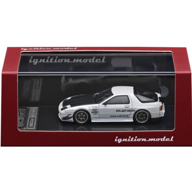 [MDL] 1/64 Mazda RX-7 FC3S RE Amemiya(マットパールホワイト) 完成品 ミニカー(IG2493) ignition model(イグニッションモデル)