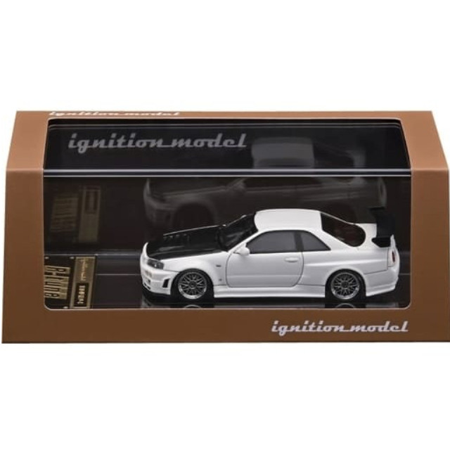 [MDL] 1/64 Nismo R34 GT-R R-tune(ホワイト) 完成品 ミニカー(IG2577) ignition model(イグニッションモデル)
