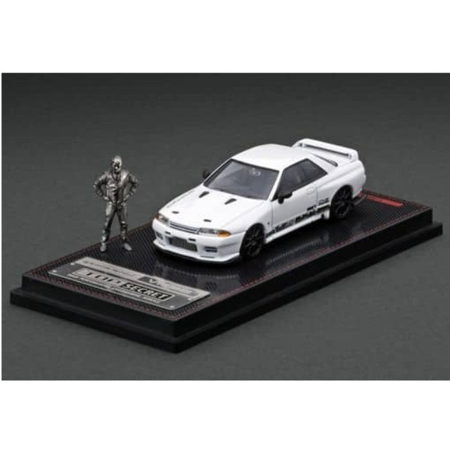 [MDL] 1/64 TOP SECRET GT-R VR32(ホワイト) With Mr.Nagata メタルフィギュア付 完成品 ミニカー(IG2389) ignition model(イグニッションモデル)