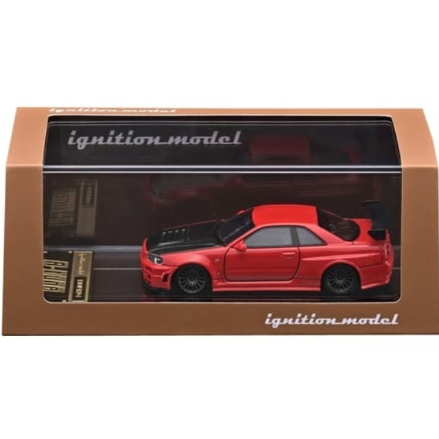 [MDL] 1/64 Nismo R34 GT-R R-tune(レッド) 完成品 ミニカー(IG2578) ignition model(イグニッションモデル)