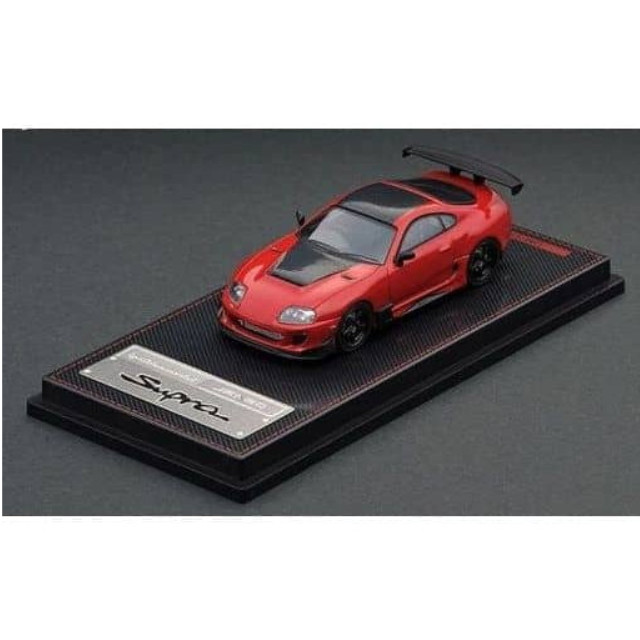 [MDL] 1/64 Toyota Supra JZA80 RZ With Mr.Orido(レッド) 完成品 ミニカー(IG2240) ignition model(イグニッションモデル)