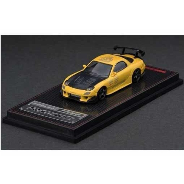[MDL] 1/64 Mazda RX-7 FD3S RE Amemiya(イエロー) 完成品 ミニカー(IG2064) ignition model(イグニッションモデル)