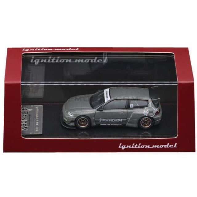 [MDL] 1/64 PANDEM CIVIC EG6(チタニウムグレー) 完成品 ミニカー(IG1742) ignition model(イグニッションモデル)