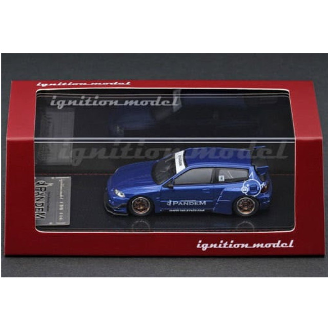 [MDL] 1/64 PANDEM CIVIC EG6(ブルーメタリック) 完成品 ミニカー(IG1412) ignition model(イグニッションモデル)
