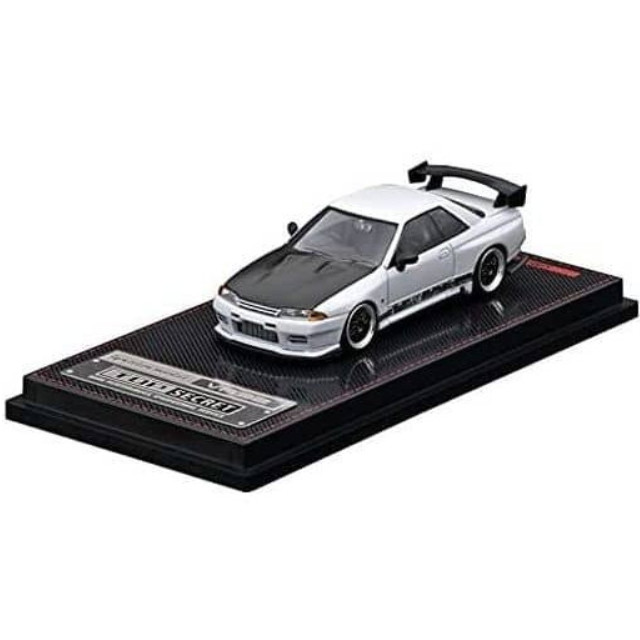 [MDL] 1/64 TOP SECRET GT-R VR32(マットパールホワイト) 完成品 ミニカー(IG2395) ignition model(イグニッションモデル)