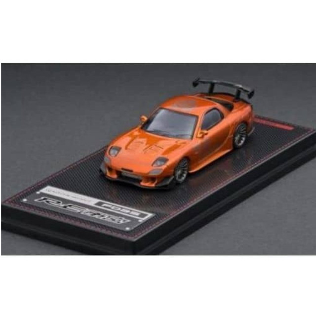 [MDL] 1/64 Mazda RX-7 FD3S RE Amemiya(オレンジメタリック) 完成品 ミニカー(IG1950) ignition model(イグニッションモデル)