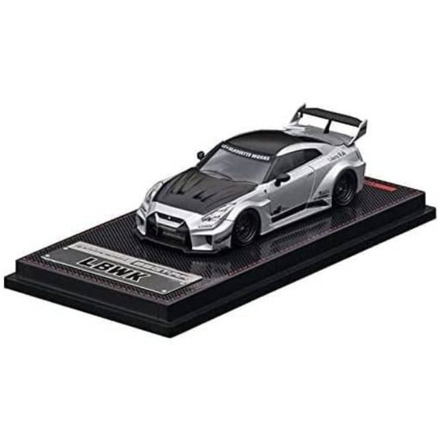 [MDL] 1/64 LB-Silhouette WORKS GT Nissan 35GT-RR(シルバー) 完成品 ミニカー(IG2386) ignition model(イグニッションモデル)