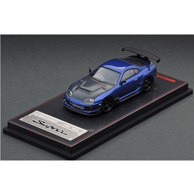 [MDL] 1/64 Toyota Supra JZA80 RZ(ブルーメタリック) 完成品 ミニカー(1860) ignition model(イグニッションモデル)