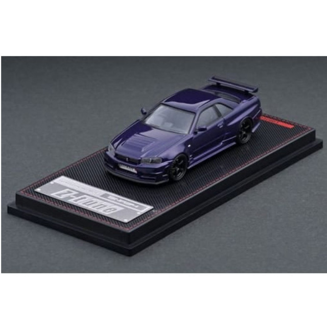 [MDL] 1/64 Nismo R34 GT-R Z-tune(パープルメタリック) 完成品 ミニカー(IG2127) ignition model(イグニッションモデル)