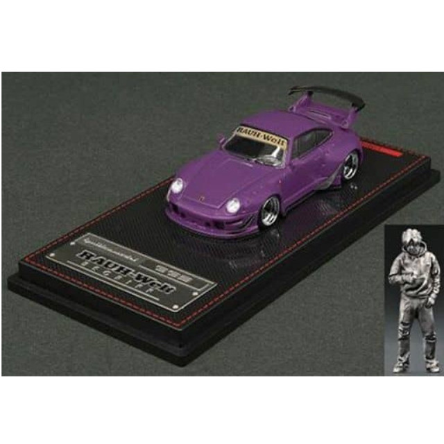 [MDL] 1/64 RWB 993(マットパープル) With Mr.Nakai メタルフィギュア付属 完成品 ミニカー(IG2151) ignition model(イグニッションモデル)