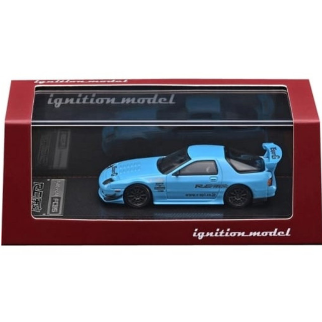 [MDL] 1/64 Mazda RX-7 FC3S RE Amemiya(ライトブルー) 完成品 ミニカー(IG2498) ignition model(イグニッションモデル)