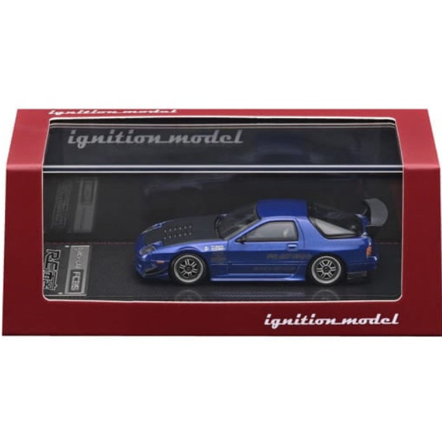 [MDL] 1/64 Mazda RX-7 FC3S RE Amemiya(ブルーメタリック) 完成品 ミニカー(IG2492) ignition model(イグニッションモデル)