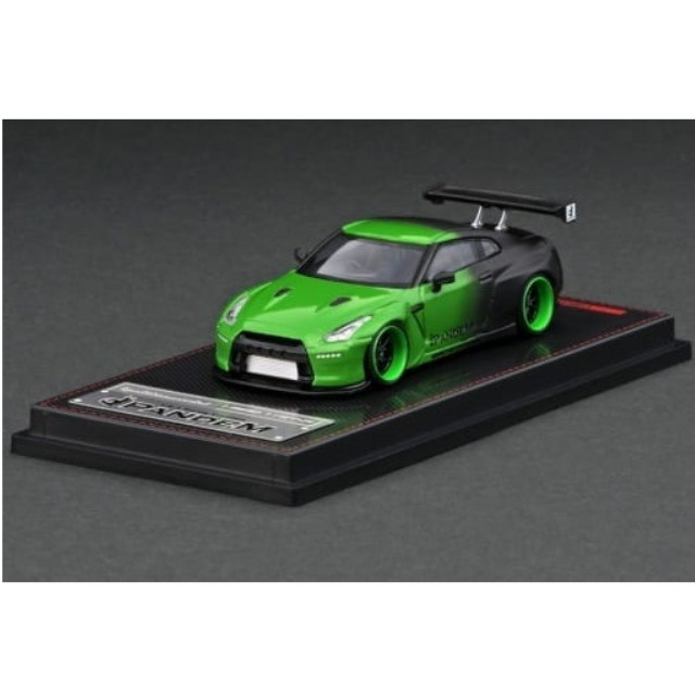 [MDL] 1/64 PANDEM R35 GT-R(グリーン×ブラック) 完成品 ミニカー(IG2766) ignition model(イグニッションモデル)