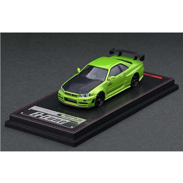 [MDL] 1/64 Nismo R34 GT-R Z-tune(グリーンメタリック) 完成品 ミニカー(2126) ignition model(イグニッションモデル)