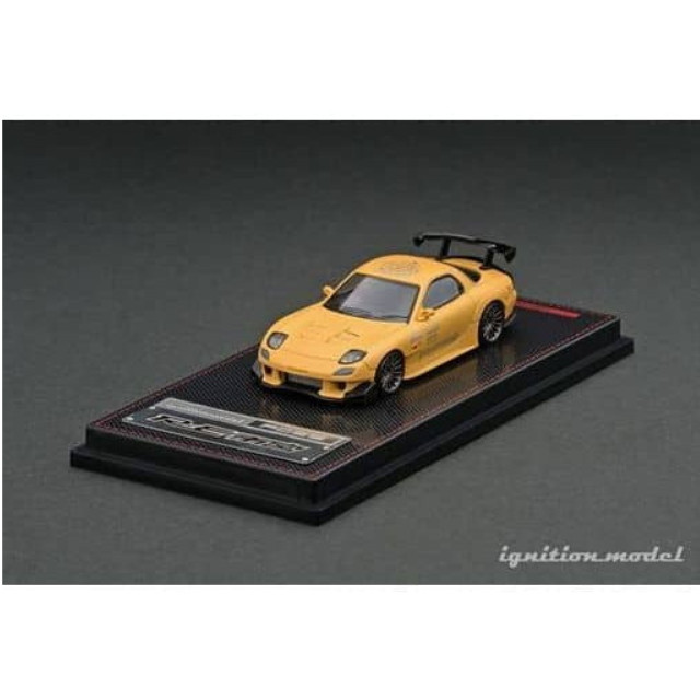[MDL] 1/64 Mazda RX-7FD3SRE Amemiya(マットイエロー) 完成品 ミニカー(IG2062) ignition model(イグニッションモデル)