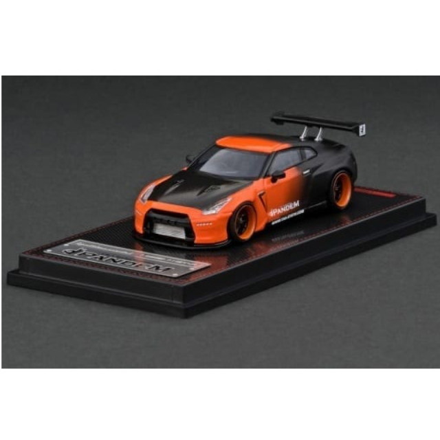 [MDL] 1/64 PANDEM R35 GT-R(オレンジ×ブラック) 完成品 ミニカー(IG2767) ignition model(イグニッションモデル)