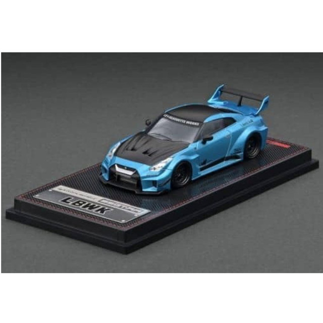 [MDL] 1/64 LB-Silhouette WORKS GT Nissan 35GT-RR(ライトブルーメタリック) 完成品 ミニカー(IG2385) ignition model(イグニッションモデル)