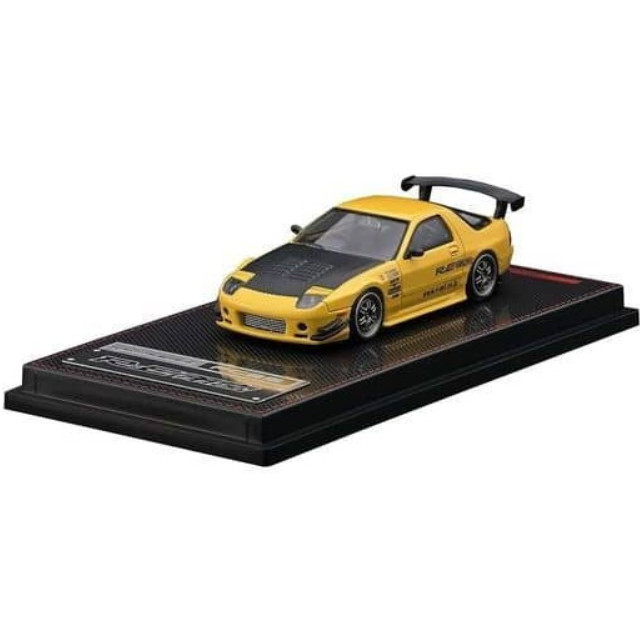 [MDL] 1/64 Mazda RX-7 FC3S RE Amemiya(イエロー) 完成品 ミニカー(IG2494) ignition model(イグニッションモデル)