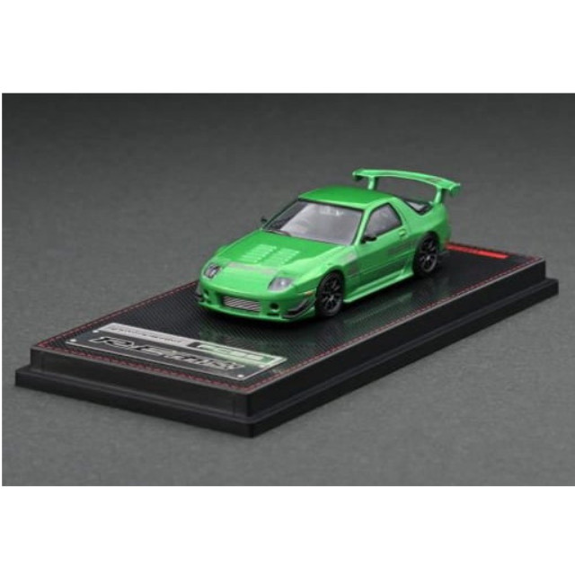 [MDL] 1/64 Mazda RX-7 (FC3S) RE Amemiya(グリーンメタリック) 完成品 ミニカー(IG2496) ignition model(イグニッションモデル)