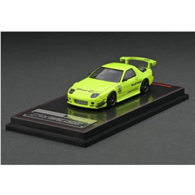 [MDL] 1/64 Mazda RX-7 (FC3S) RE Amemiya(イエローグリーン) 完成品 ミニカー(IG2497) ignition model(イグニッションモデル)
