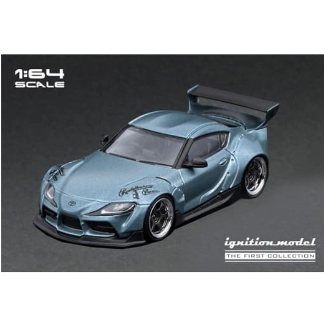 [MDL] 1/64 PANDEM Supra A90(マットブルーグレーメタリック) 「IG-MODEL THE FIRST COLLECTION」 完成品 ミニカー(IG2836) ignition model(イグニッションモデル)