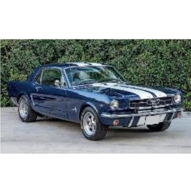 [MDL] 1/18 フォード マスタング クーペ 1966 メタリックナイトミストブルー 完成品 ミニカー(182805) NOREV(ノレブ)