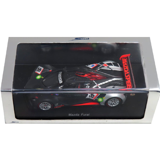 [MDL] 1/43 Mazda Furai #55(ブラック×グレー×レッド) 完成品 ミニカー(S1000) SPARK(スパーク)