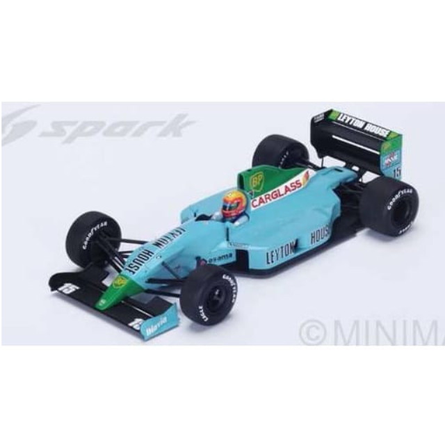 [MDL] 1/18 March Leyton House CG901 French GP 1990 Mauricio Gugelmin #15 完成品 ミニカー(18S226) SPARK(スパーク)