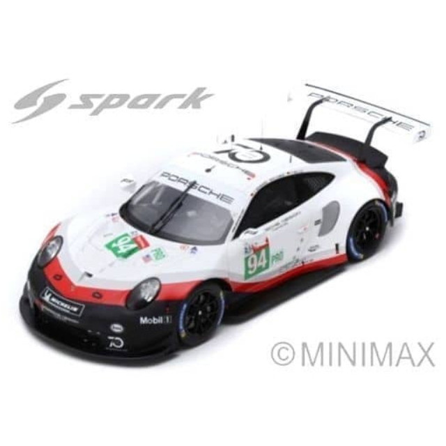 [MDL] 1/12 Porsche 911 RSR Porsche GT Team 24H Le Mans 2018 R.Dumas - T.Bernhard - S.Muller #94 完成品 ミニカー(12S014) SPARK(スパーク)