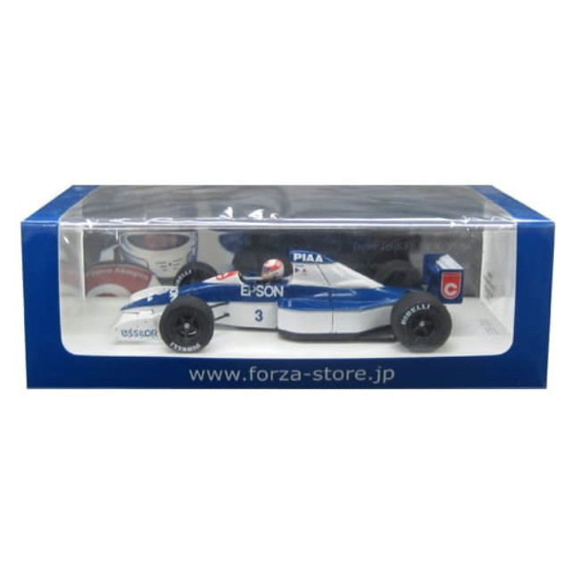 [MDL] 1/43 Tyrrell Ford 018 6th USA GP 1990 EPSON #3(ブルー×ホワイト) 完成品 ミニカー(TR003) SPARK(スパーク)