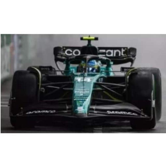 [MDL] 1/18 Aston Martin AMR23 Aston Martin Aramco Cognizant F1 Team 2nd Monaco GP 2023 Fernando Alonso #14 完成品 ミニカー(18S900) SPARK(スパーク)