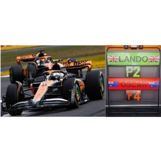 [MDL] 1/18 McLaren MCL60 #4 McLaren 2nd British GP 2023 Lando Norris 完成品 ミニカー(18S903) SPARK(スパーク)
