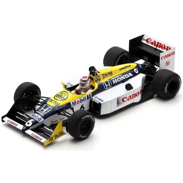 [MDL] 1/18 Williams FW11B Winner Italian GP 1987 Nelson Piquet #6 完成品 ミニカー(18S739) SPARK(スパーク)