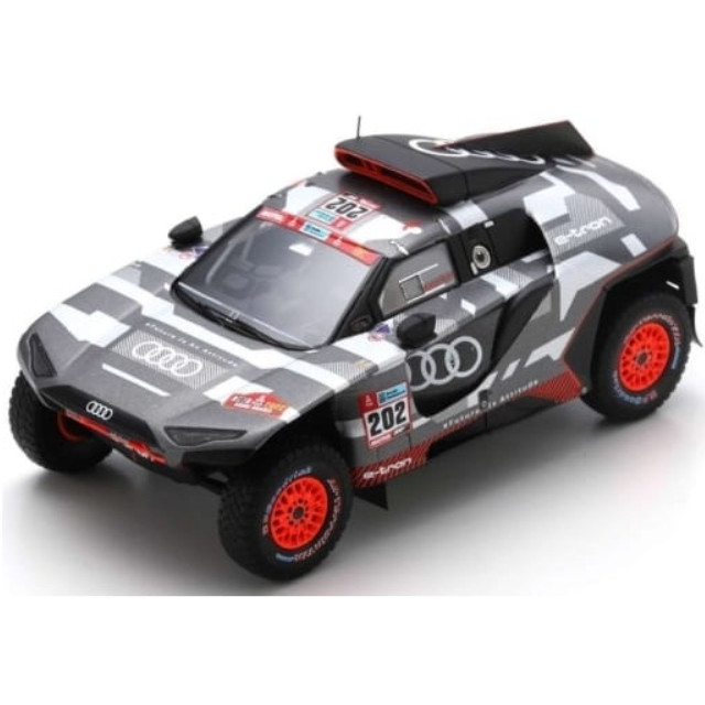 [MDL] 1/18 Audi RS Q e-tron Dakar 2022 C. Sainz - L. Cruz #202 完成品 ミニカー(18S827) SPARK(スパーク)