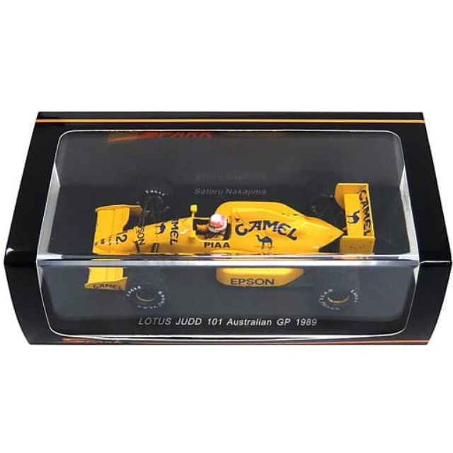 [MDL] 1/43 LOTUS JUDD 101 Australian GP 1989 CAMEL #12(イエロー) RG Racing Gear別注 完成品 ミニカー(RG003) SPARK(スパーク)