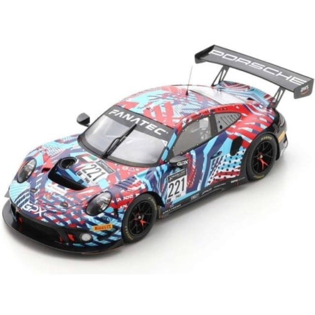 [MDL] 1/18 Porsche 911 GT3 R GPX Martini Racing Spa Test Days 2022 R. Lietz - M. Christensen - K. Estre #221 完成品 ミニカー(18SP167) SPARK(スパーク)