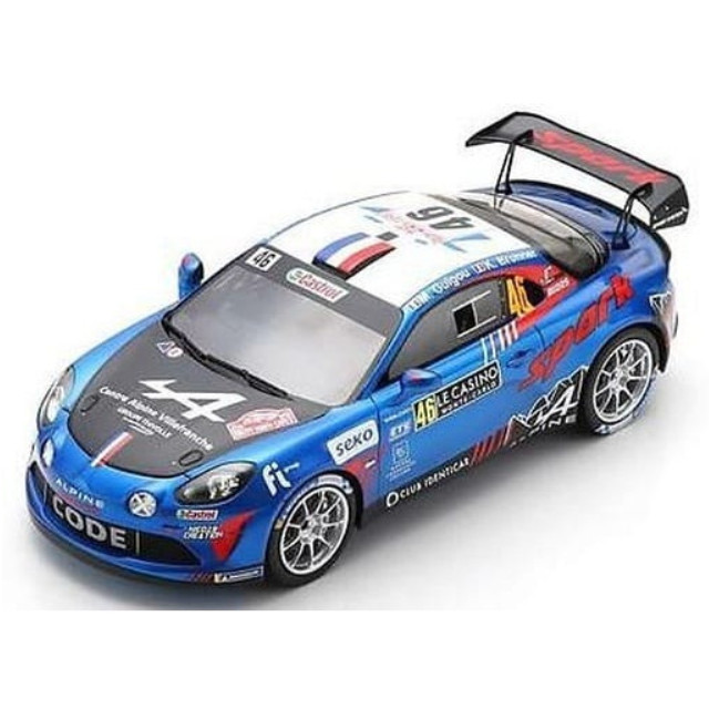 [MDL] 1/18 Alpine A110 Rally Rally Monte Carlo 2022 E. Guigou - K. Bronner #46 完成品 ミニカー(18S710) SPARK(スパーク)